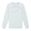 Sweat-shirt unisexe a col rond premium BIO Vignette