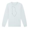 Sweat-shirt unisexe a col rond premium BIO Vignette