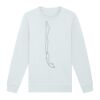 Sweat-shirt unisexe a col rond premium BIO Vignette