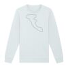 Sweat-shirt unisexe a col rond premium BIO Vignette