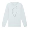 Sweat-shirt unisexe a col rond premium BIO Vignette