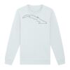 Sweat-shirt unisexe a col rond premium BIO Vignette