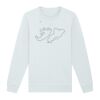 Sweat-shirt unisexe a col rond premium BIO Vignette
