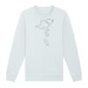 Sweat-shirt unisexe a col rond premium BIO Vignette