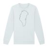 Sweat-shirt unisexe a col rond premium BIO Vignette