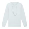 Sweat-shirt unisexe a col rond premium BIO Vignette