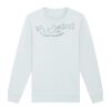 Sweat-shirt unisexe a col rond premium BIO Vignette