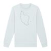 Sweat-shirt unisexe a col rond premium BIO Vignette