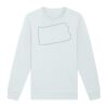 Sweat-shirt unisexe a col rond premium BIO Vignette