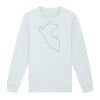 Sweat-shirt unisexe a col rond premium BIO Vignette