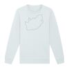 Sweat-shirt unisexe a col rond premium BIO Vignette