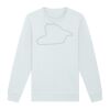 Sweat-shirt unisexe a col rond premium BIO Vignette