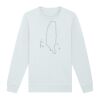 Sweat-shirt unisexe a col rond premium BIO Vignette