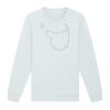 Sweat-shirt unisexe a col rond premium BIO Vignette