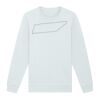 Sweat-shirt unisexe a col rond premium BIO Vignette