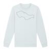 Sweat-shirt unisexe a col rond premium BIO Vignette
