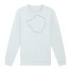 Sweat-shirt unisexe a col rond premium BIO Vignette