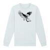 Sweat-shirt unisexe a col rond premium BIO Vignette