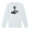 Sweat-shirt unisexe a col rond premium BIO Vignette