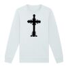 Sweat-shirt unisexe a col rond premium BIO Vignette