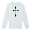 Sweat-shirt unisexe a col rond premium BIO Vignette