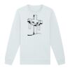 Sweat-shirt unisexe a col rond premium BIO Vignette