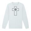 Sweat-shirt unisexe a col rond premium BIO Vignette