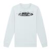 Sweat-shirt unisexe a col rond premium BIO Vignette