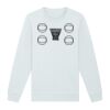 Sweat-shirt unisexe a col rond premium BIO Vignette