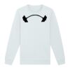 Sweat-shirt unisexe a col rond premium BIO Vignette