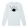 Sweat-shirt unisexe a col rond premium BIO Vignette