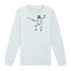 Sweat-shirt unisexe a col rond premium BIO Vignette