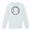 Sweat-shirt unisexe a col rond premium BIO Vignette