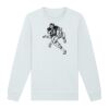 Sweat-shirt unisexe a col rond premium BIO Vignette