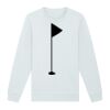 Sweat-shirt unisexe a col rond premium BIO Vignette