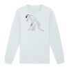 Sweat-shirt unisexe a col rond premium BIO Vignette