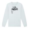 Sweat-shirt unisexe a col rond premium BIO Vignette