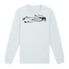 Sweat-shirt unisexe a col rond premium BIO Vignette