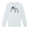 Sweat-shirt unisexe a col rond premium BIO Vignette