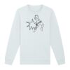 Sweat-shirt unisexe a col rond premium BIO Vignette