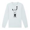 Sweat-shirt unisexe a col rond premium BIO Vignette