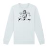 Sweat-shirt unisexe a col rond premium BIO Vignette