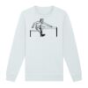 Sweat-shirt unisexe a col rond premium BIO Vignette