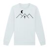 Sweat-shirt unisexe a col rond premium BIO Vignette