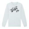 Sweat-shirt unisexe a col rond premium BIO Vignette