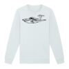 Sweat-shirt unisexe a col rond premium BIO Vignette
