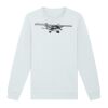 Sweat-shirt unisexe a col rond premium BIO Vignette