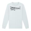 Sweat-shirt unisexe a col rond premium BIO Vignette