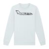 Sweat-shirt unisexe a col rond premium BIO Vignette