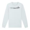 Sweat-shirt unisexe a col rond premium BIO Vignette